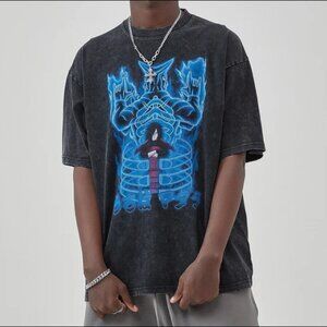 Vintage Naruto Wash Men T-Shirt | Colortone 1300